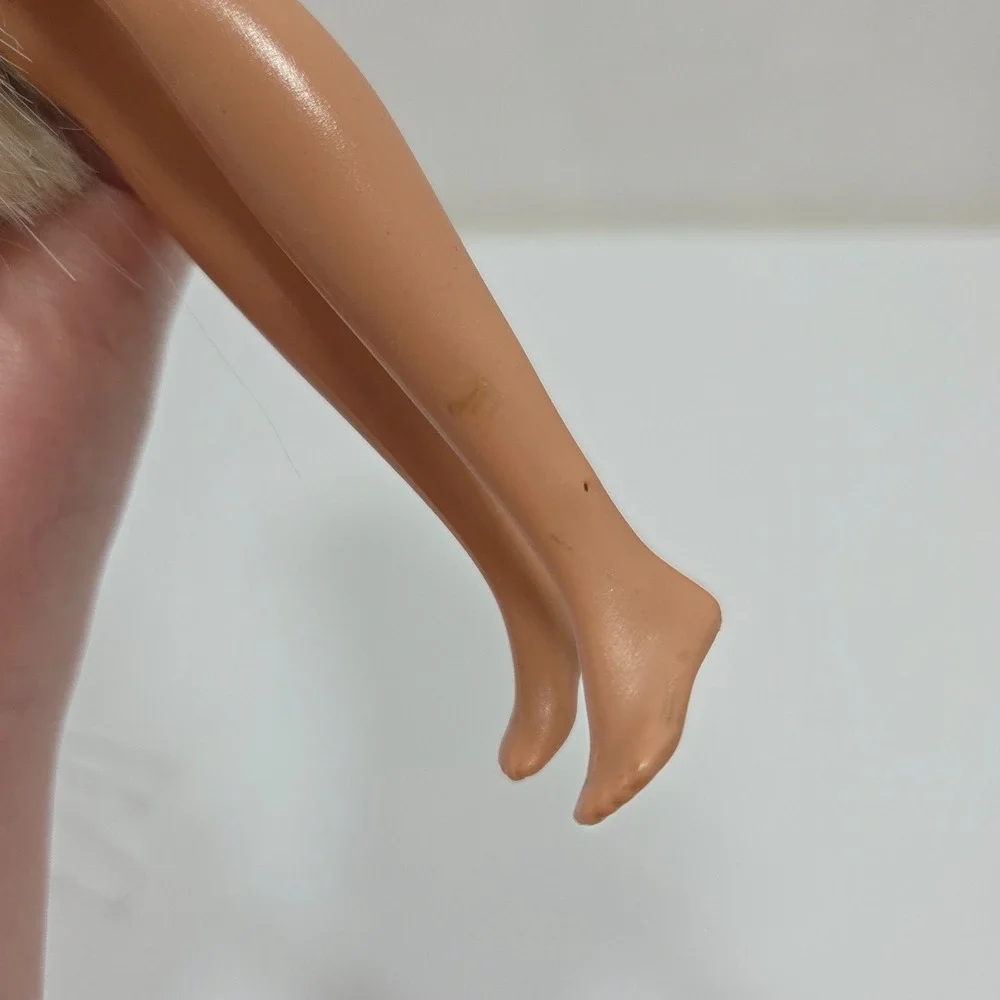 Vintage 1996 Barbie All Grown Up Teen Skipper Nude Doll Only W/ Ring Blonde